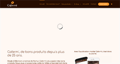 Desktop Screenshot of cafermi.be